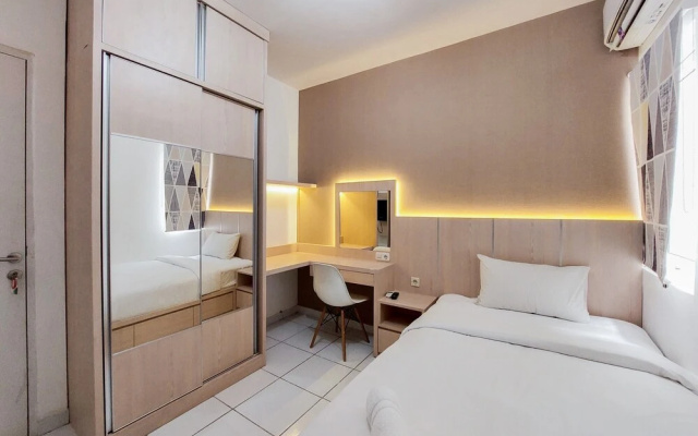 Cozy And Minimalist Studio (No Kitchen) At Aeropolis Apartment – Guest Rooms – Tangerang