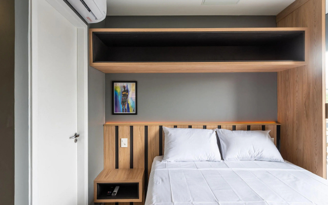 HO3 Studio Moderno e Completo na Vila Mariana Prox Metro - Hotel in เซาเปาลู - Photo 5