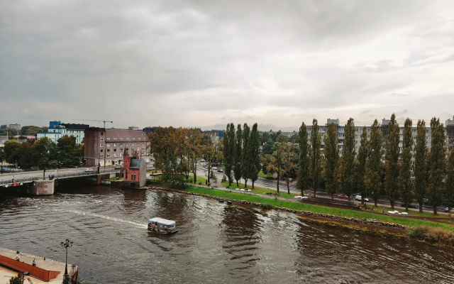 Каникулы в Кениге с видом на реку в Рыбной деревне