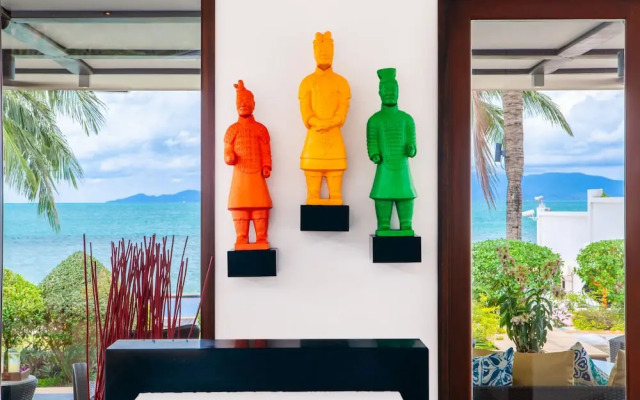 5 Bedroom Beach Front Villa Bang Po SDV145 By Samui Dream Villas