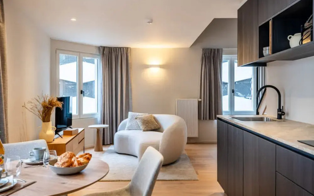 Stylish Duplex Studio With Premium Materials in Ghent City Center