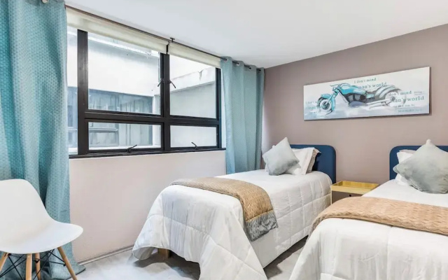 Cozy Roma Norte Flat - Parking- Wifi - Sleeps 6