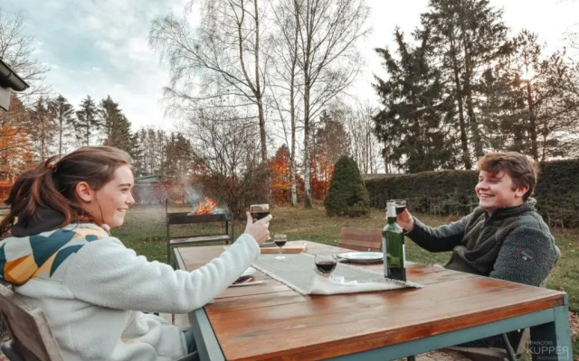 Le Héron 28pers, Malmedy- Home cinéma, balnéo, sauna, jardin