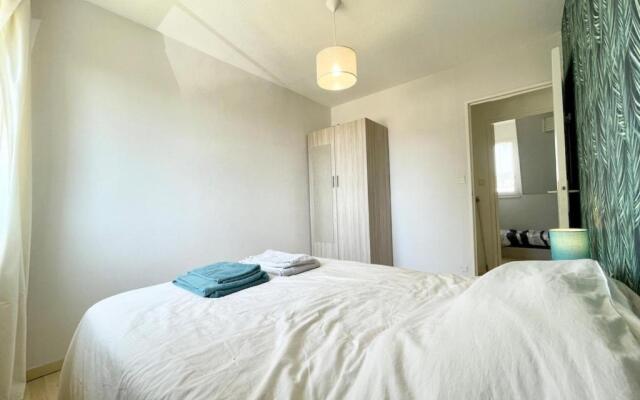 T3 Duplex Top Cosy Balcon 300m des plages