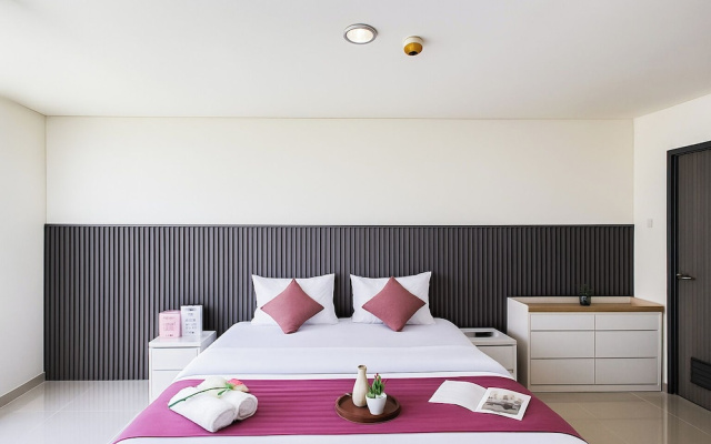 Lovely And Vibrant 2Br Space At Praxis Apartment
