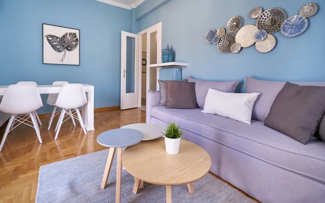 Blue Oasis In The Heart Of Koukaki