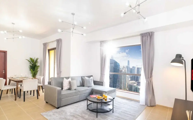 LUX  The JBR Marina View Suite 2