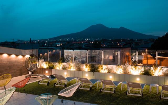 Houses & Rooftop Pompei - Sky