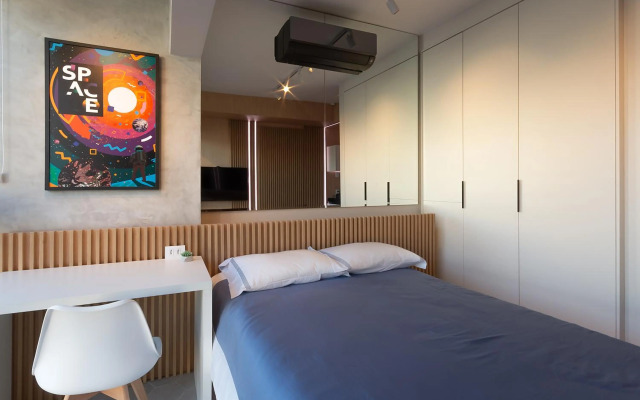 Studio Automatizado Luxo Andar Alto