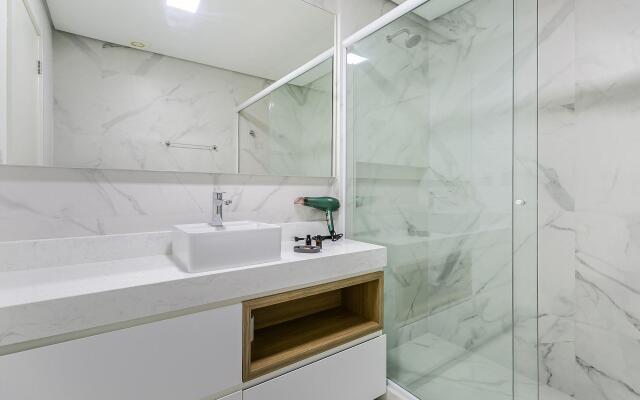 Rooftop com piscina em Jurerê Internacional #JA23