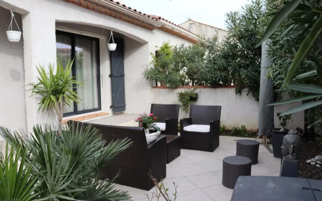 Villa F6 à 5 min de la plage, frontignan plage