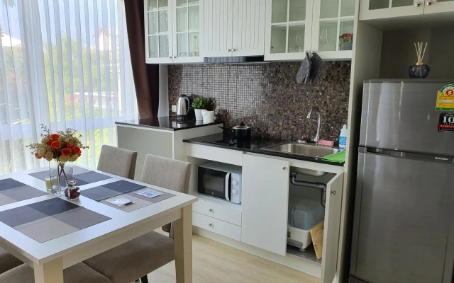 Exclusive Garden View 1 bedroom suite @Patio Bangsaen