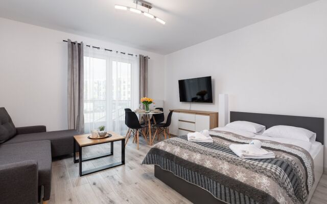 Cosy Łużycka Studio by Renters