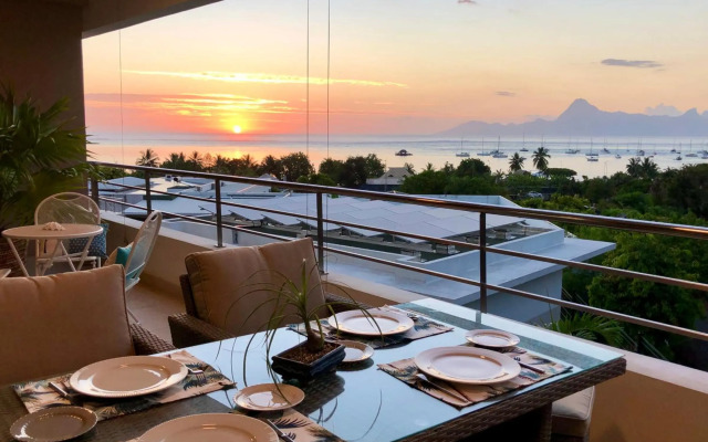 Manuia luxury apartment - Tahiti Punaauia -Wi-Fi Netflix pool & gym