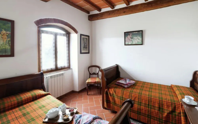 Farmhouse in Poppi With Pool & Valley Views