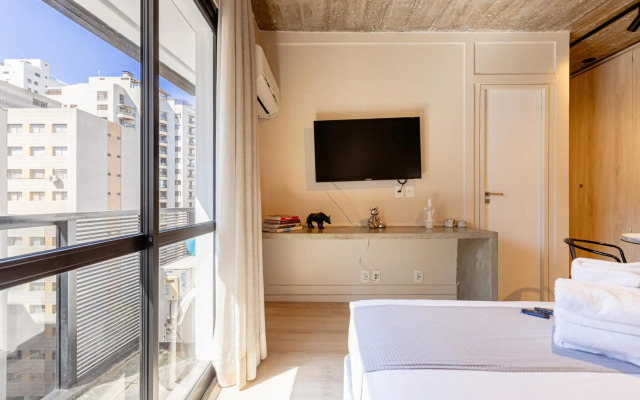 Easy Star - Flat Sofisticado no Jardins - WT02G