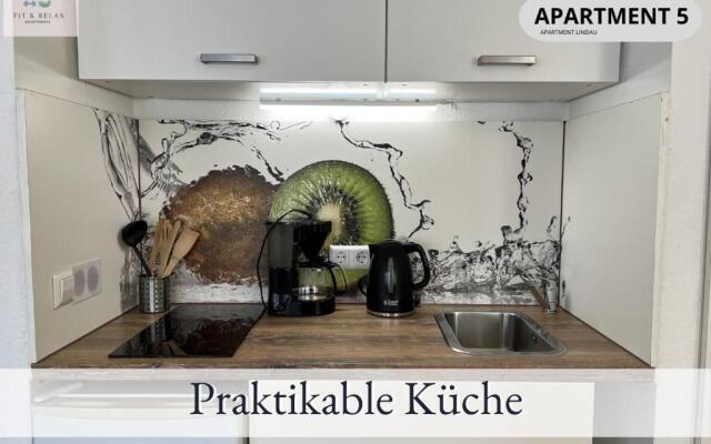 Fit-Relax Apartments Meersburg mit eigenem Sportstudio