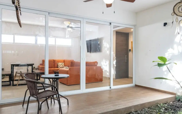 Modern Apt Tulum with 2 BDR Gym & Pool