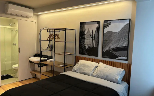 Studio na avenida 9 de julho