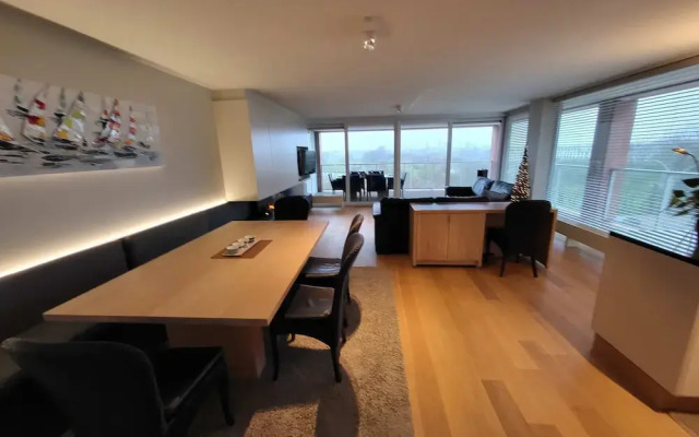 Spacious Apartment With Large Terrace Parking in Ostend