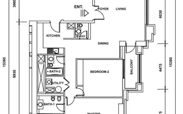 LUX Contemporary Marina View Suite 7