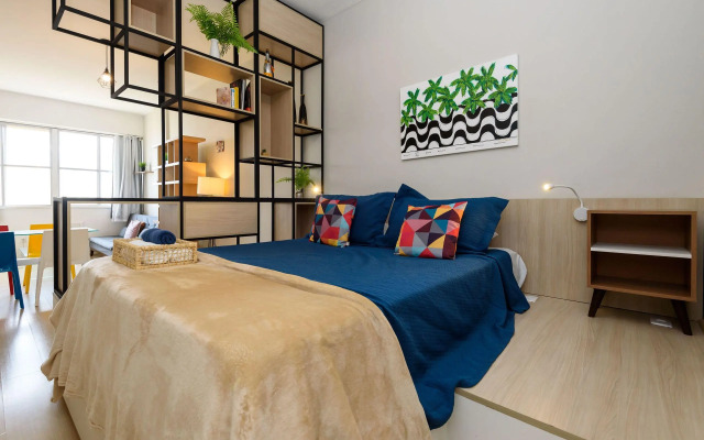 1Quarto com Vista Mar em Copacabana | BRX 58/1002