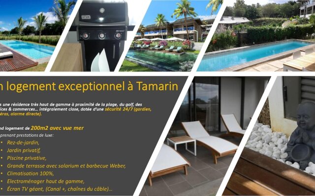 Apartment With 2 Bedrooms in Tamarin, With Wonderful sea View, Private