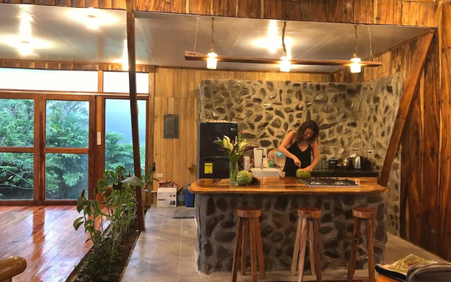 A-Frame Volcano House