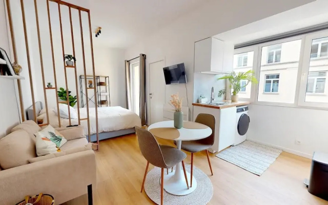 Studio cosy centre avec balcon