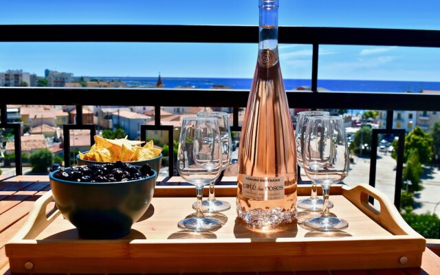 Riviera Standing Appartement Valinco Deluxe vue Panoramique mer