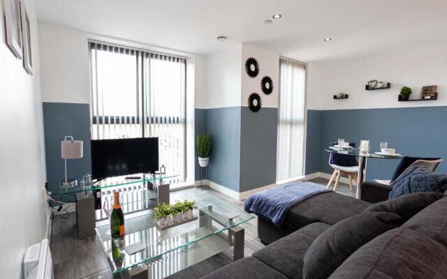 Stylish 1 bed Apt - Fallowfield - Free parking