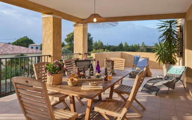 Palmier appartement de vacances 3 chambres piscine commune chauffée