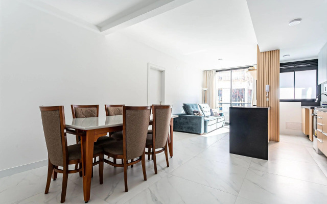 Apto moderno a 5min da Praia de Jurerê EPC402