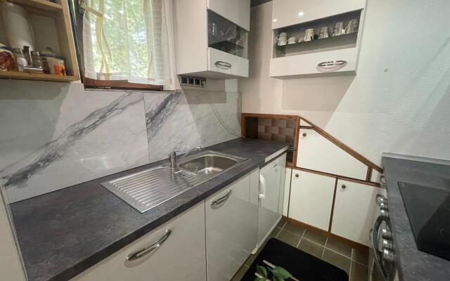 Vacation home with private swimming pool surrounded by nature