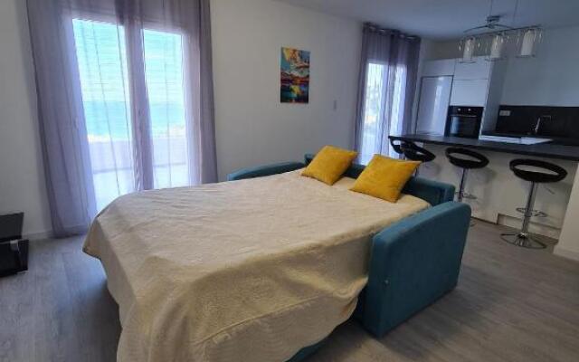Logement 45 m2 vue mer