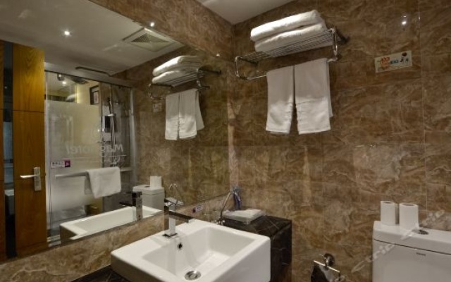 Taizhou Songguyunshang Hotel (Huangyan District Government) – Bathroom – Taizhou
