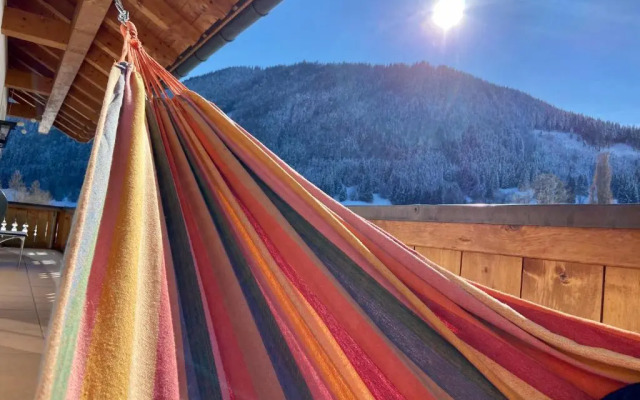 Ferienwohnung mit Bergblick