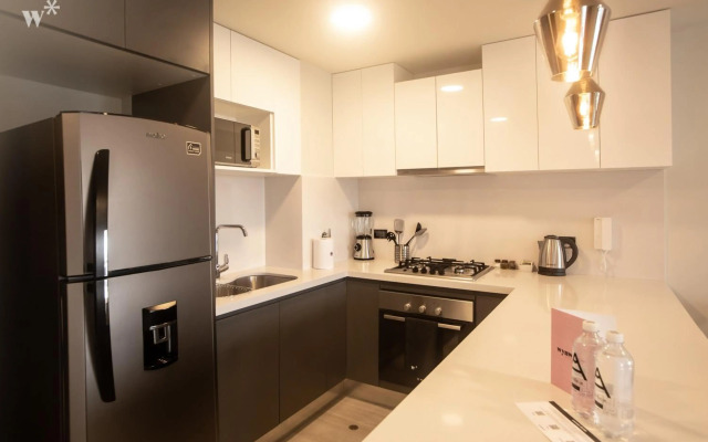 Monochromatic 1BR in Lovely Barranco