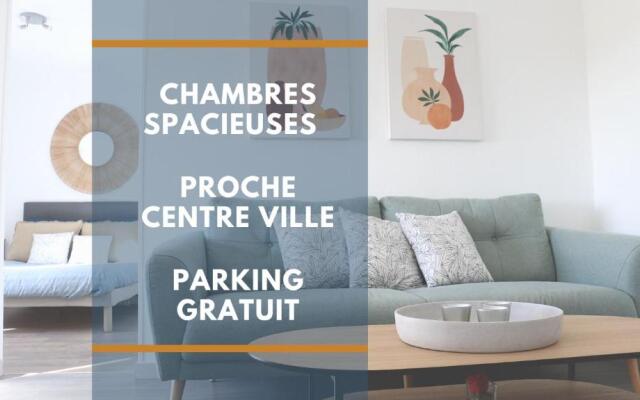 T3 Spacieux et Chaleureux - Montauban Centre