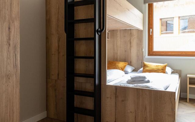 Stylish apartment with sauna, ski area at 600 m