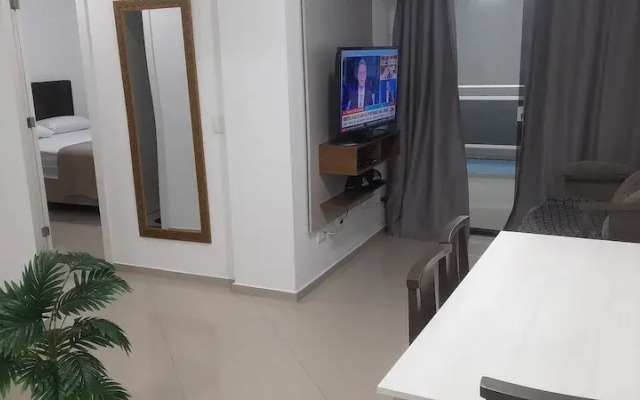 Apto 101 na divisa das Thermas