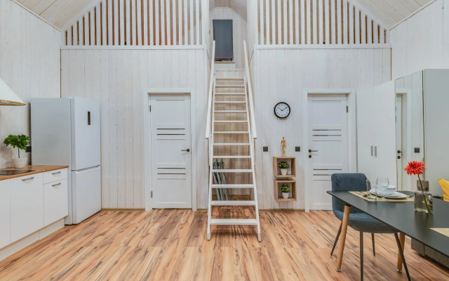 Загородный дом с баней на дровах