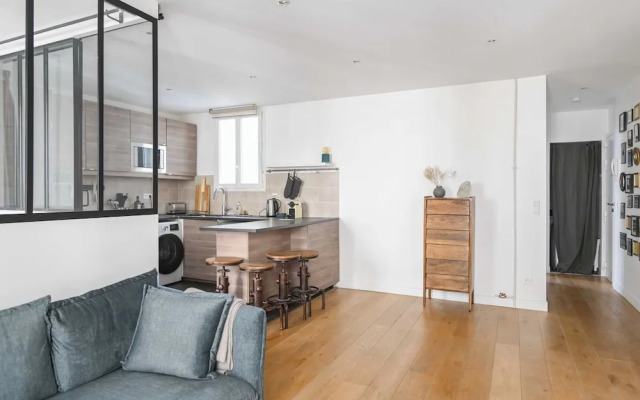 Modern Apartment - 2br-4p- Canal Saint-martin