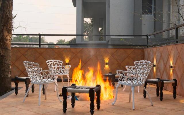SaffronStays The Fusion, Lonavala - pool villa with hip interiors and indoor games