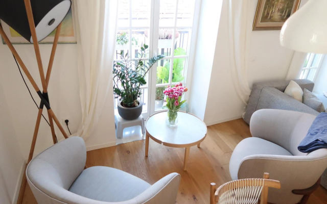 Top view residence in central Ljubljana