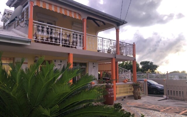 Apartment with 2 Bedrooms in Capesterre de Marie Galante, with Furnished Balcony And Wifi