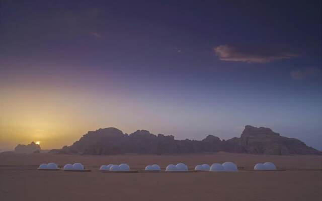 Wadi Rum UFO Luxotel - Campsite