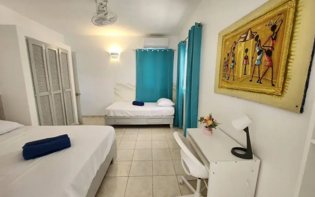 Secure 3-pers Apartment Close to the Beach