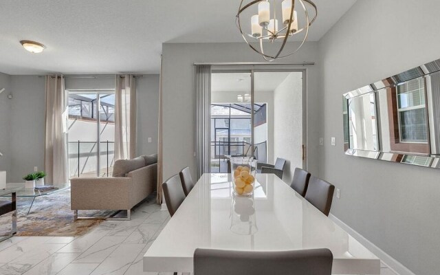 Marvelous 4 Bedroom w/ Screened Pool Close to Disney 1569