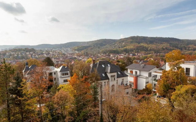 Maisonette Wohnung mit Blick über die Stadt